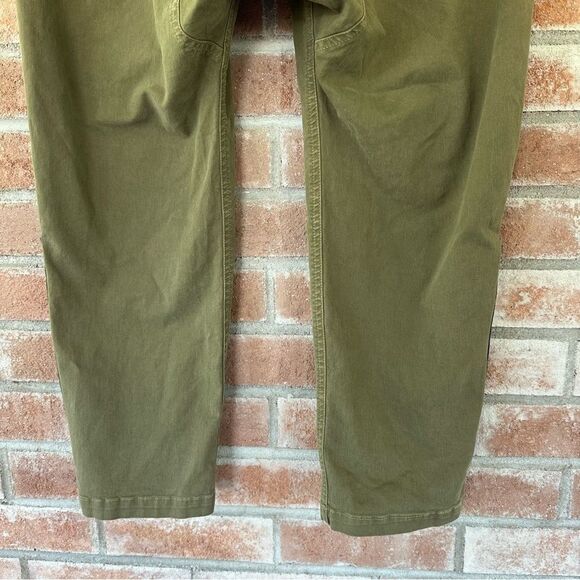 Nili Lotan Jackson Army Green Side Zip Drop Crotch Crop Pants Women’s 10 Utility - Picture 10 of 14